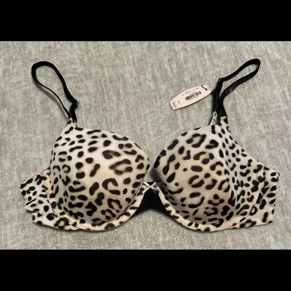 Victoria's Secret Other - NWT $48 34C Victoria's Secret Lined Demi Buste Women's Bra Sexy Leopard Print